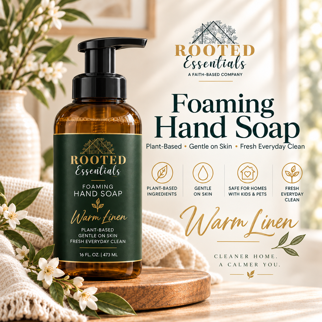ROOTED ESSENTIALS™ FOAMING HAND SOAP