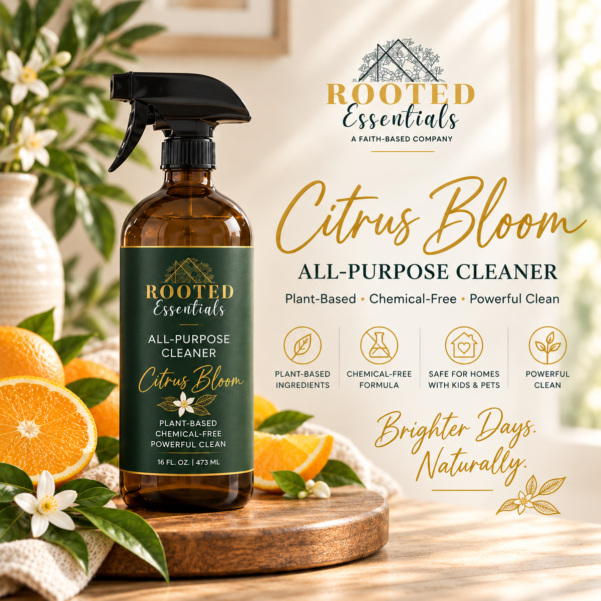 ROOTED ESSENTIALS™ ALL-PURPOSE CLEANER
